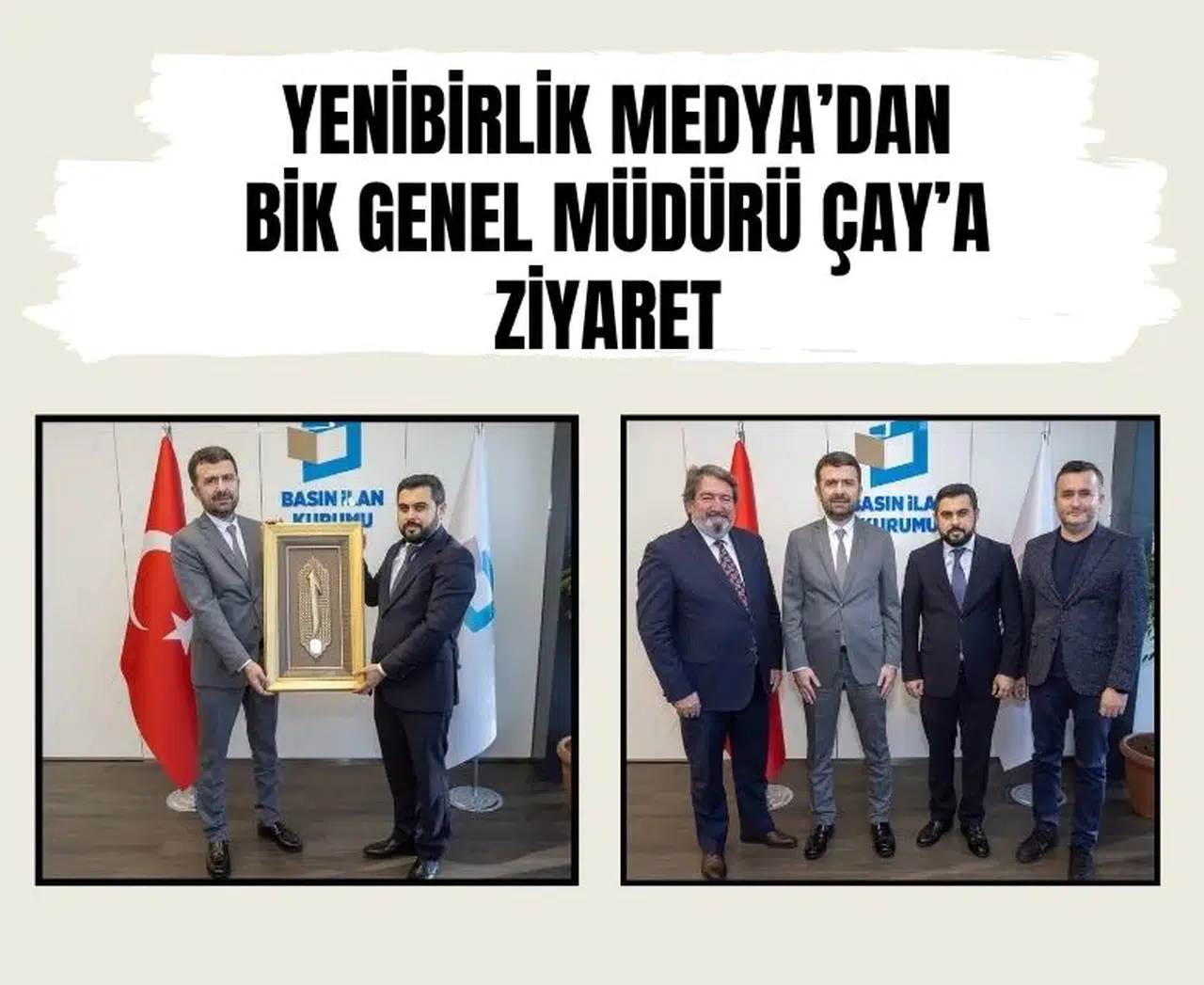 YeniBirlik Medya'dan BİK Genel Müdürü Çay’a ziyaret