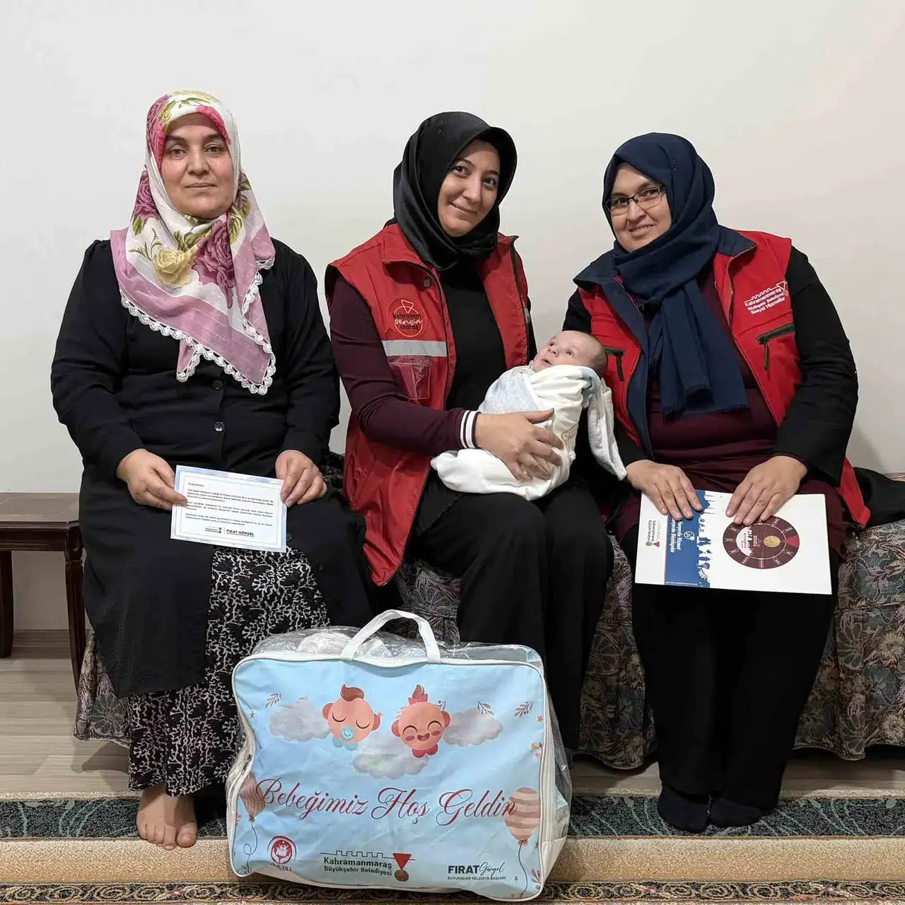 Kahramanmaraş’ta sosyal destek genişliyor: Yeni doğan bebeklere tam destek