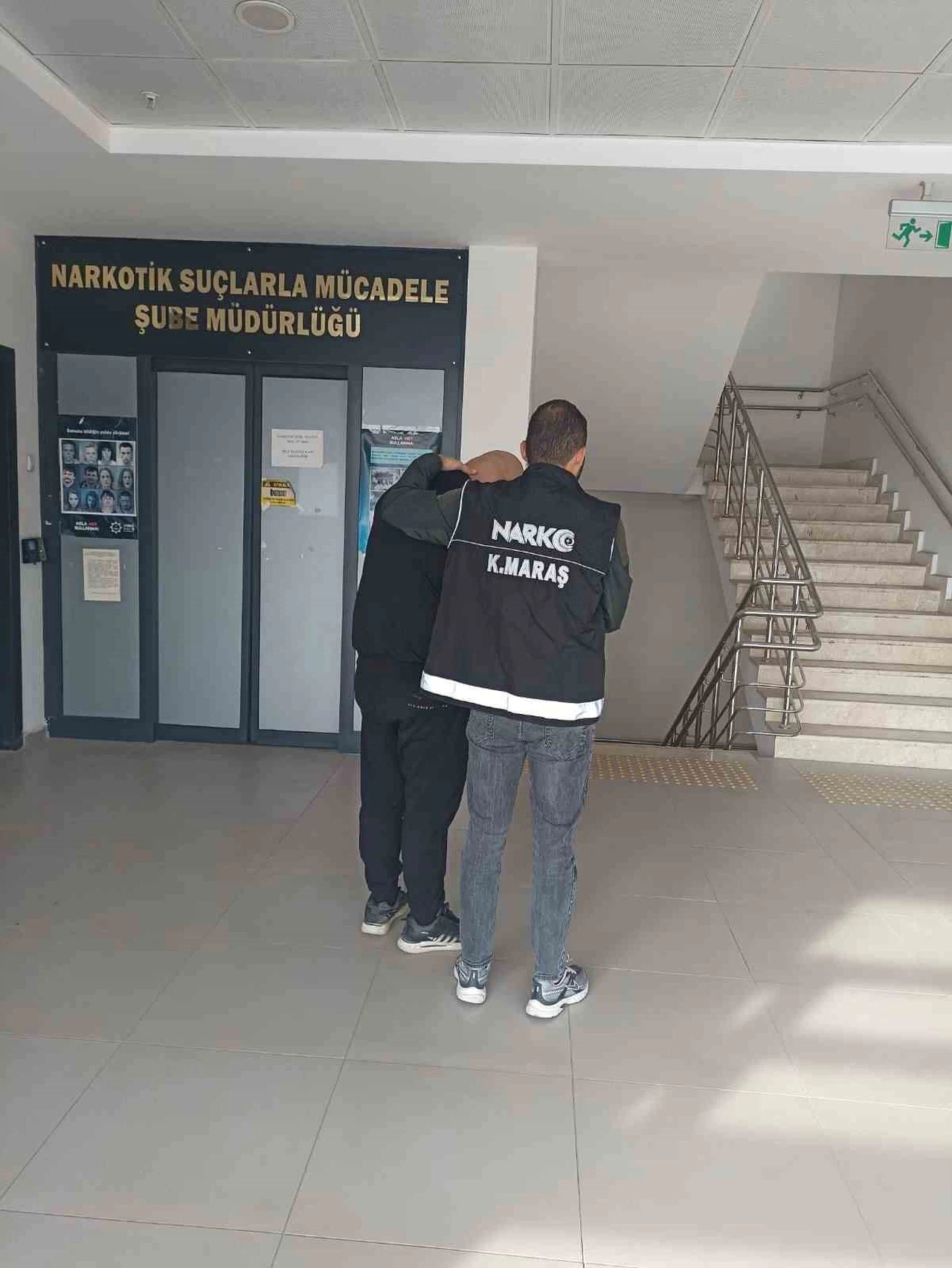 Kahramanmaraş’ta narkotik operasyonunda şaşırtan yakalama