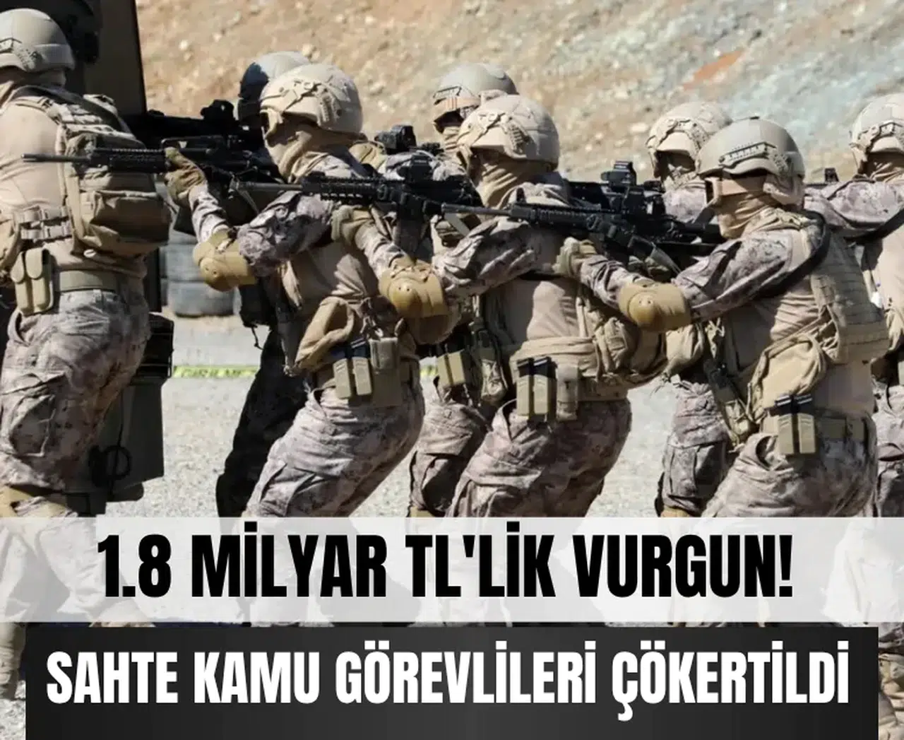 1.8 milyar tl'lik vurgun! Sahte Kamu görevlileri çökertildi