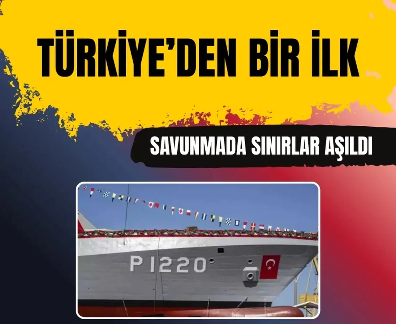 Türkiye, NATO ve AB üyesi ülkeye ilk kez savaş gemisi ihraç etti