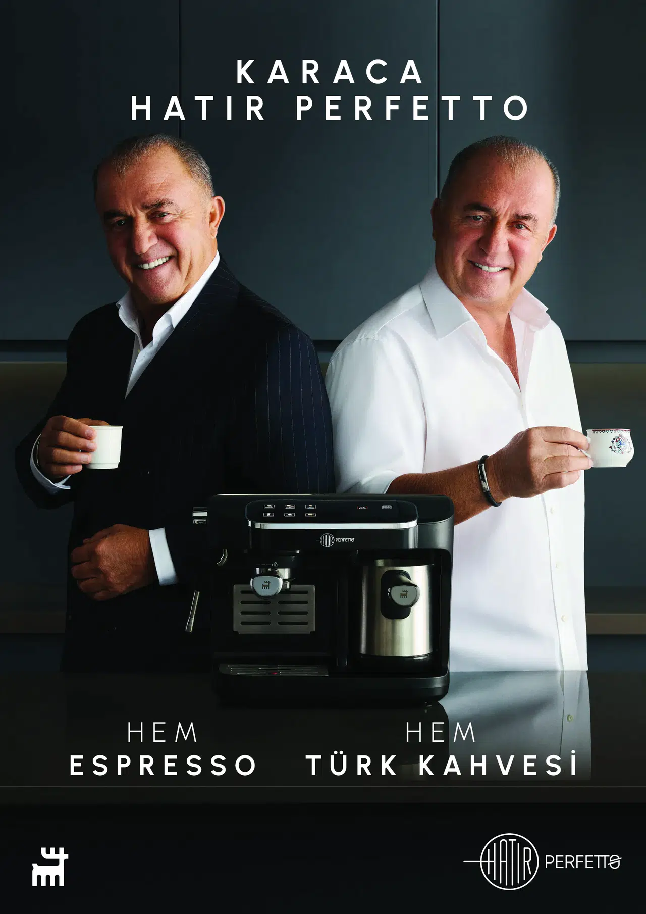 Karaca’dan dünyada bir ilk: Fatih Terim’le Türk Kahvesi ve Espresso aynı sahneye çıkıyor