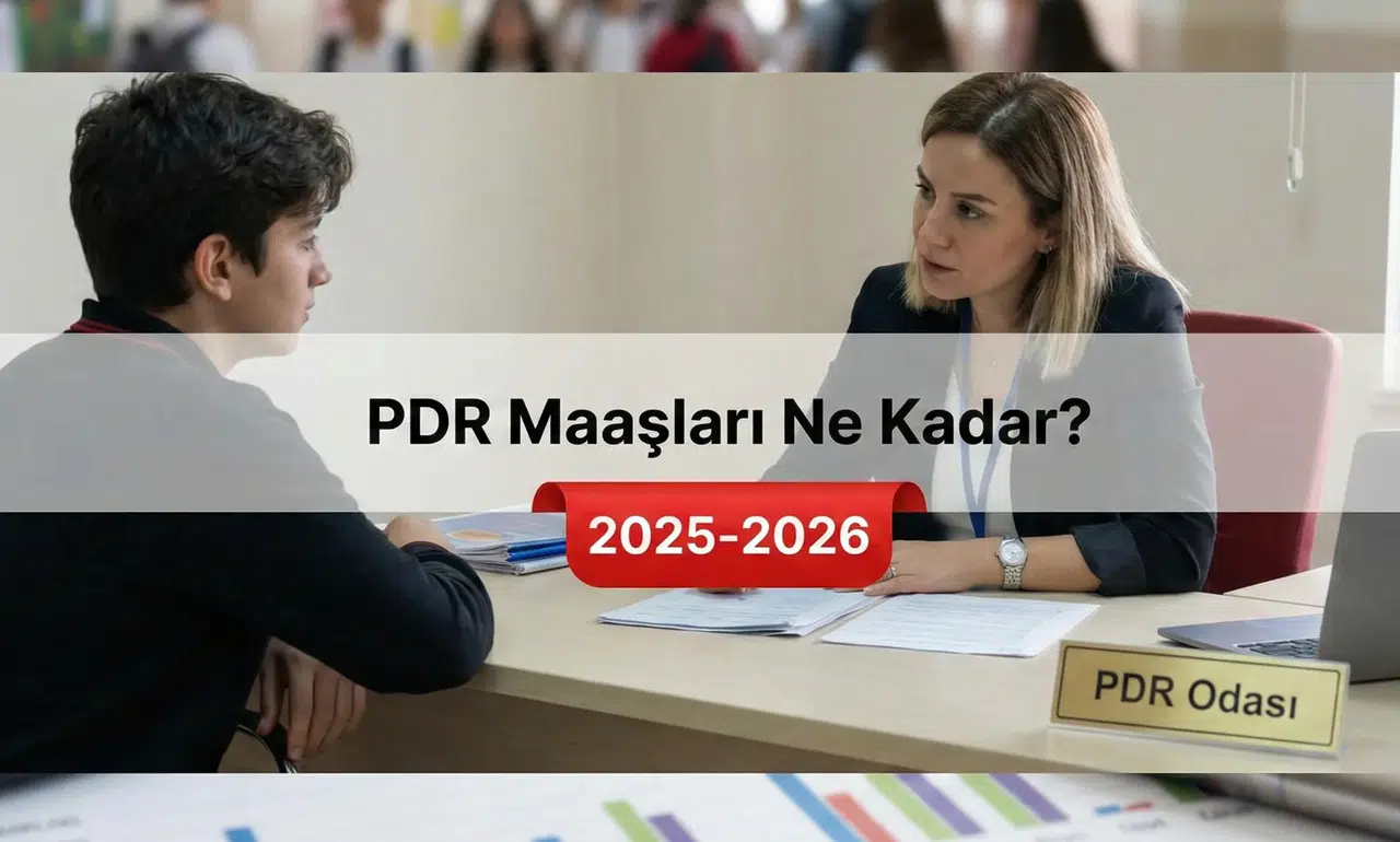 PDR maaşları ne kadar oldu? PDR maaşları 2025 güncel liste