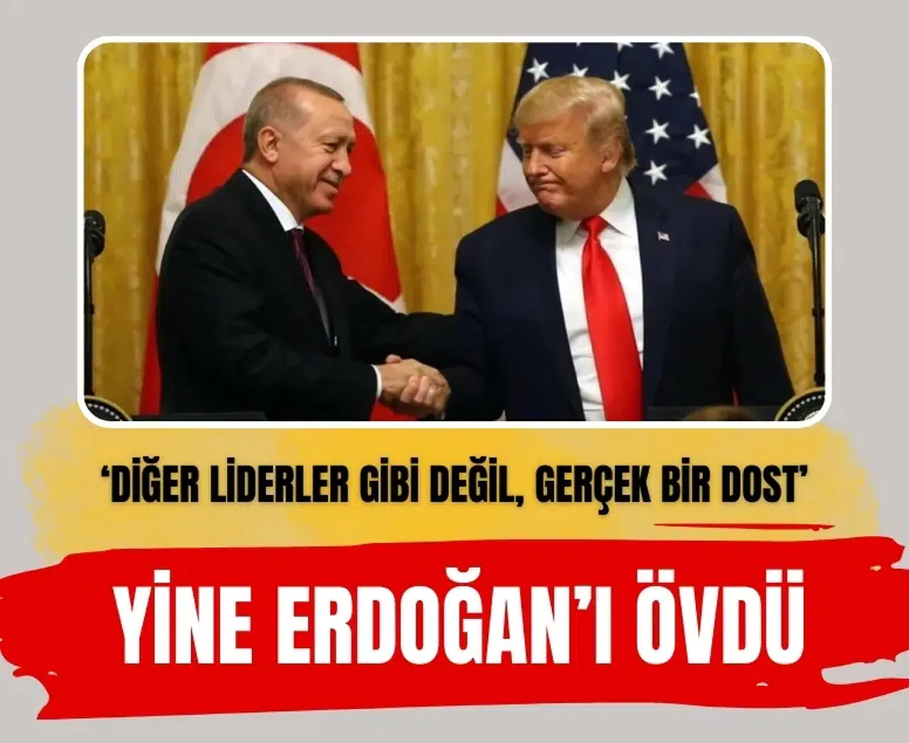 Trump’tan sürpriz Türkiye yorumu: 'Erdoğan'la her şey hızlı çözülüyor'