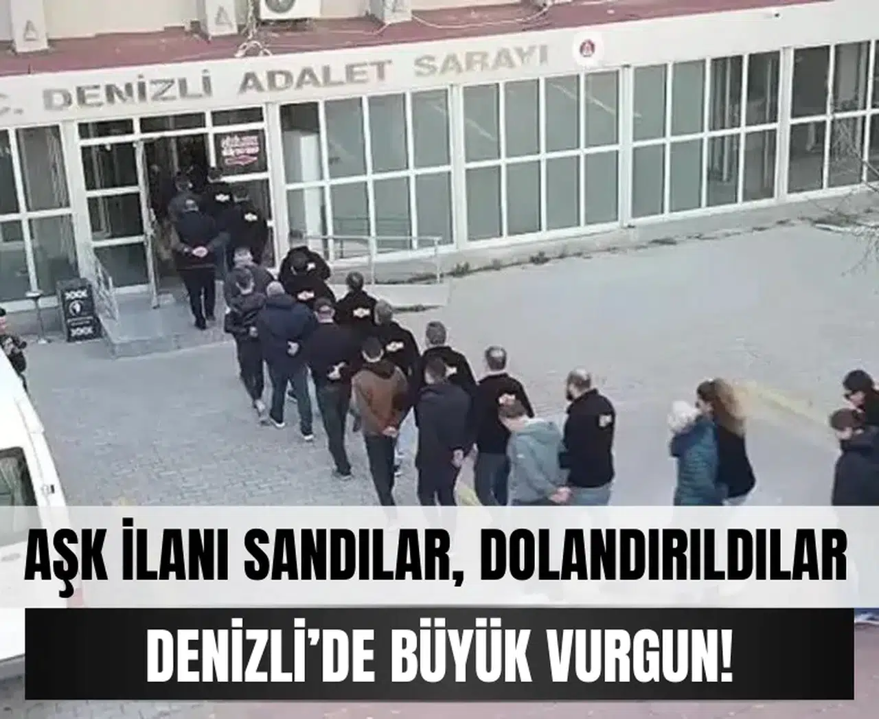 Denizli'de sahte eskort ilanı çetesi çökertildi!