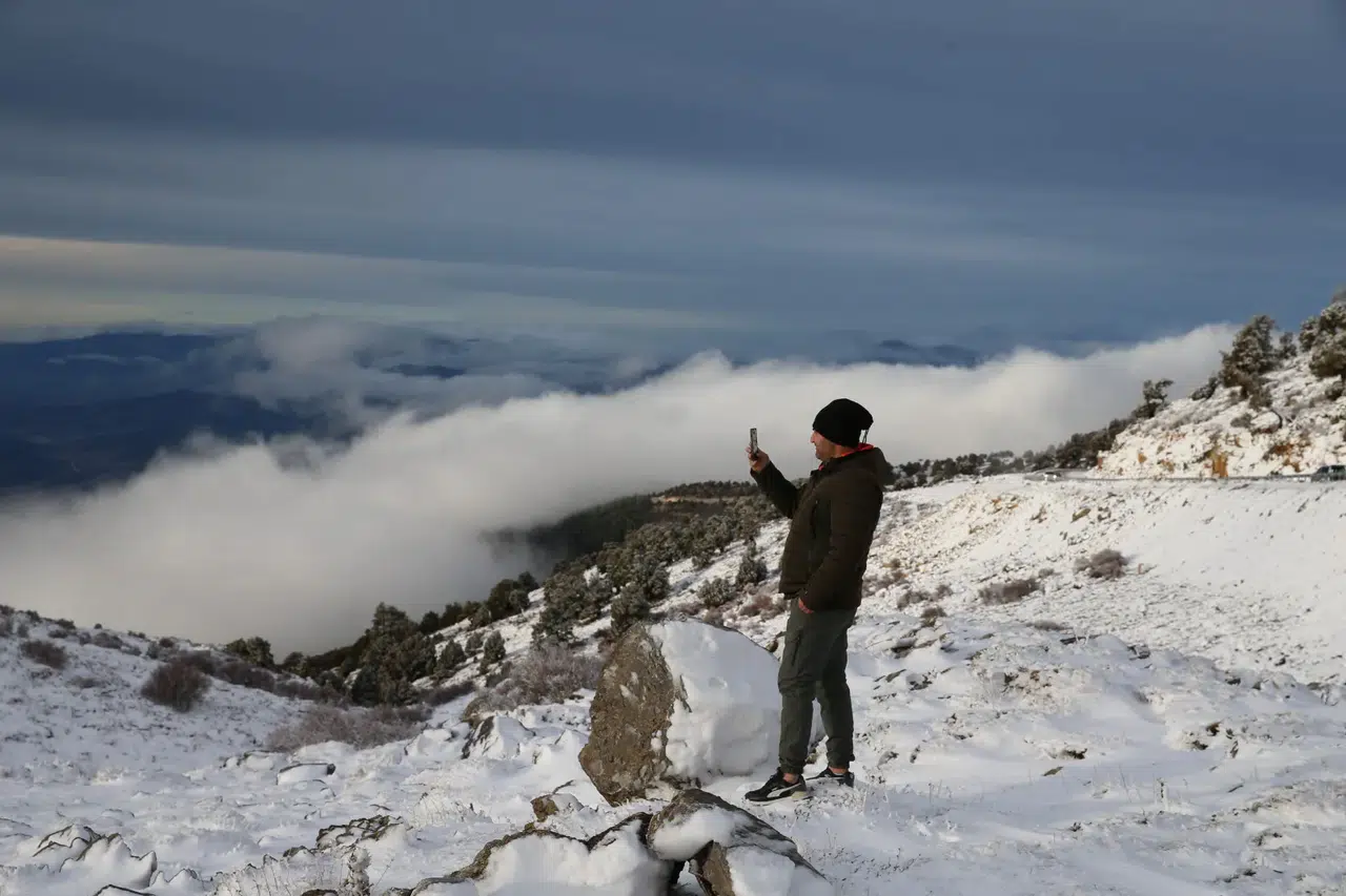 Kayak merkezlerinde "beyaz" mesai