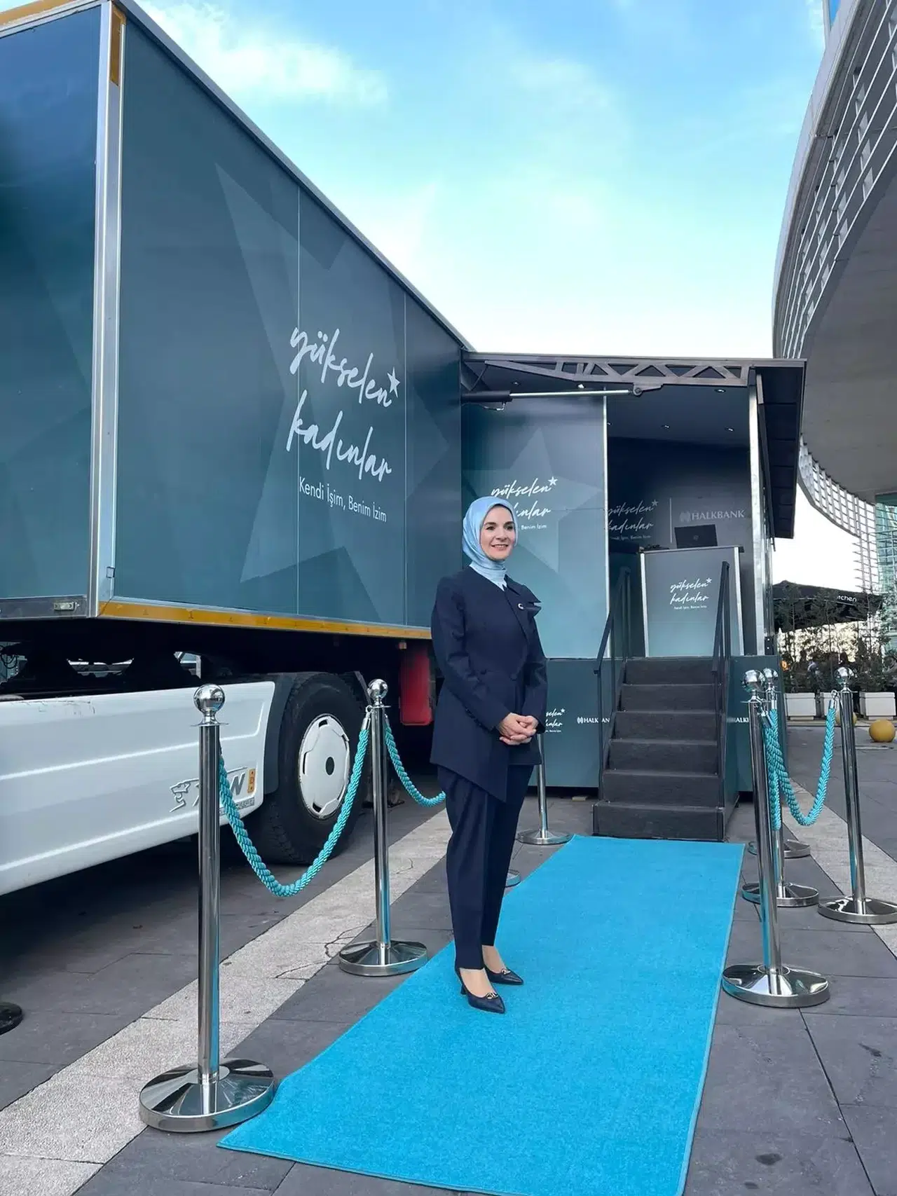 Trabzon’da kadın girişimcilere özel eğitim tırı yoğun ilgi gördü!