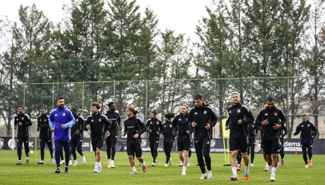 Gaziantep FK, Yalova maçı öncesi son antrenmanı tamamladı