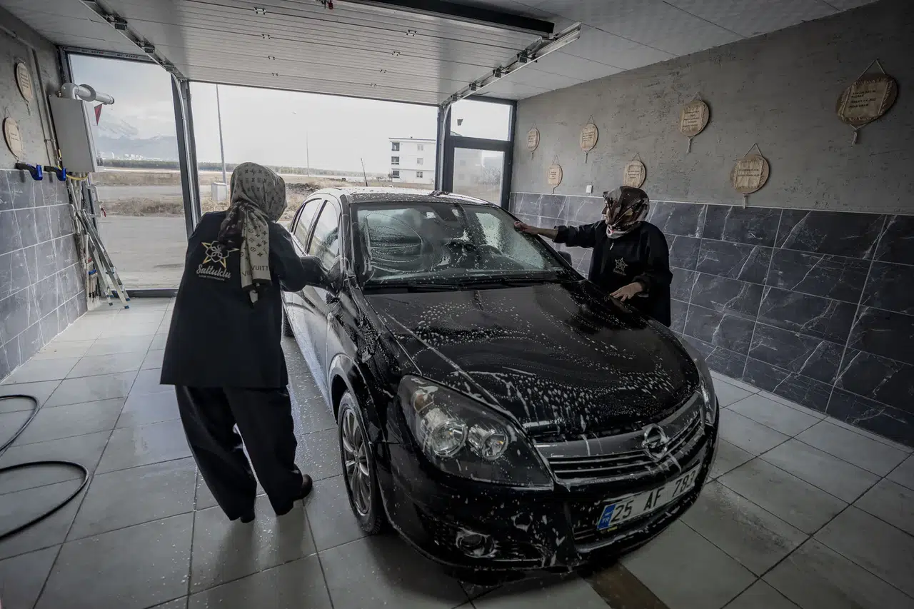 Kadın kooperatifinden örnek adım: Oto yıkama sektöründe yeni dönem