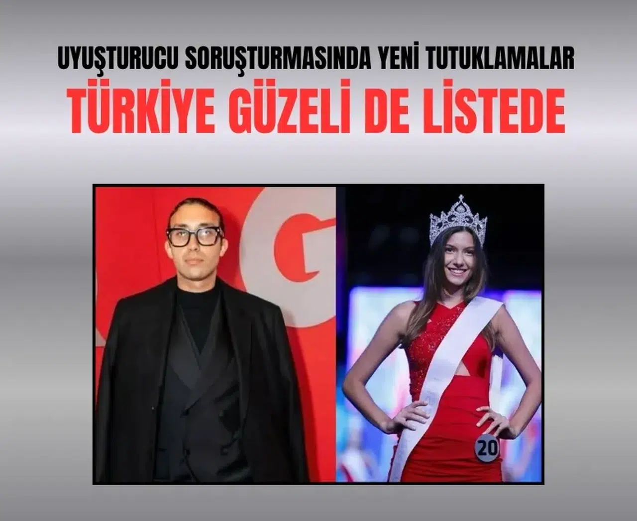 Miss Türkiye Güzeli de listede! Ünlü isimlere operasyonda 12 tutuklama