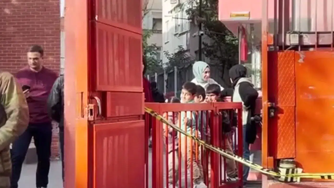 Gaz kaçağı paniği Fatih’i sardı: Okuldan acil çıkış!