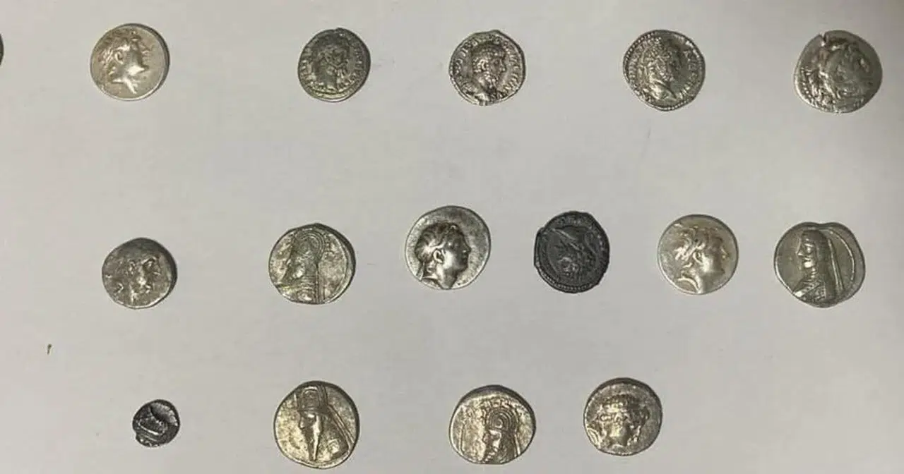 Kargodan tarih çıktı! Hatay’da Helenistik sikke operasyonu