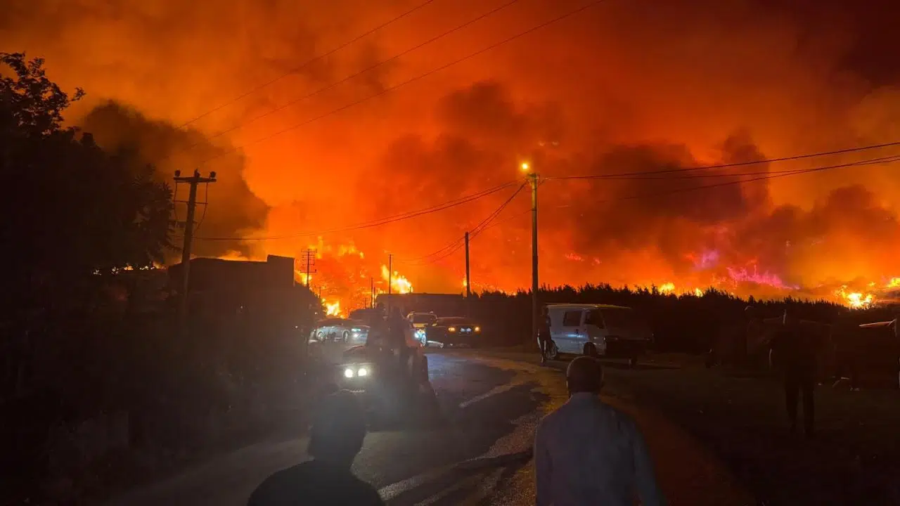 Acil durum! Silivri BOTAŞ tesislerinde alevler hızla büyüdü