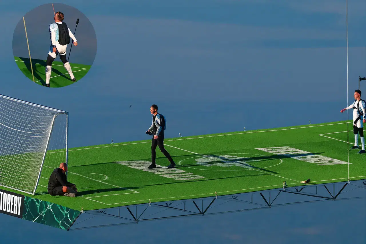 Boytsov’dan imkânsız gösteri: Yerden 1.800 metre yukarıda maç!