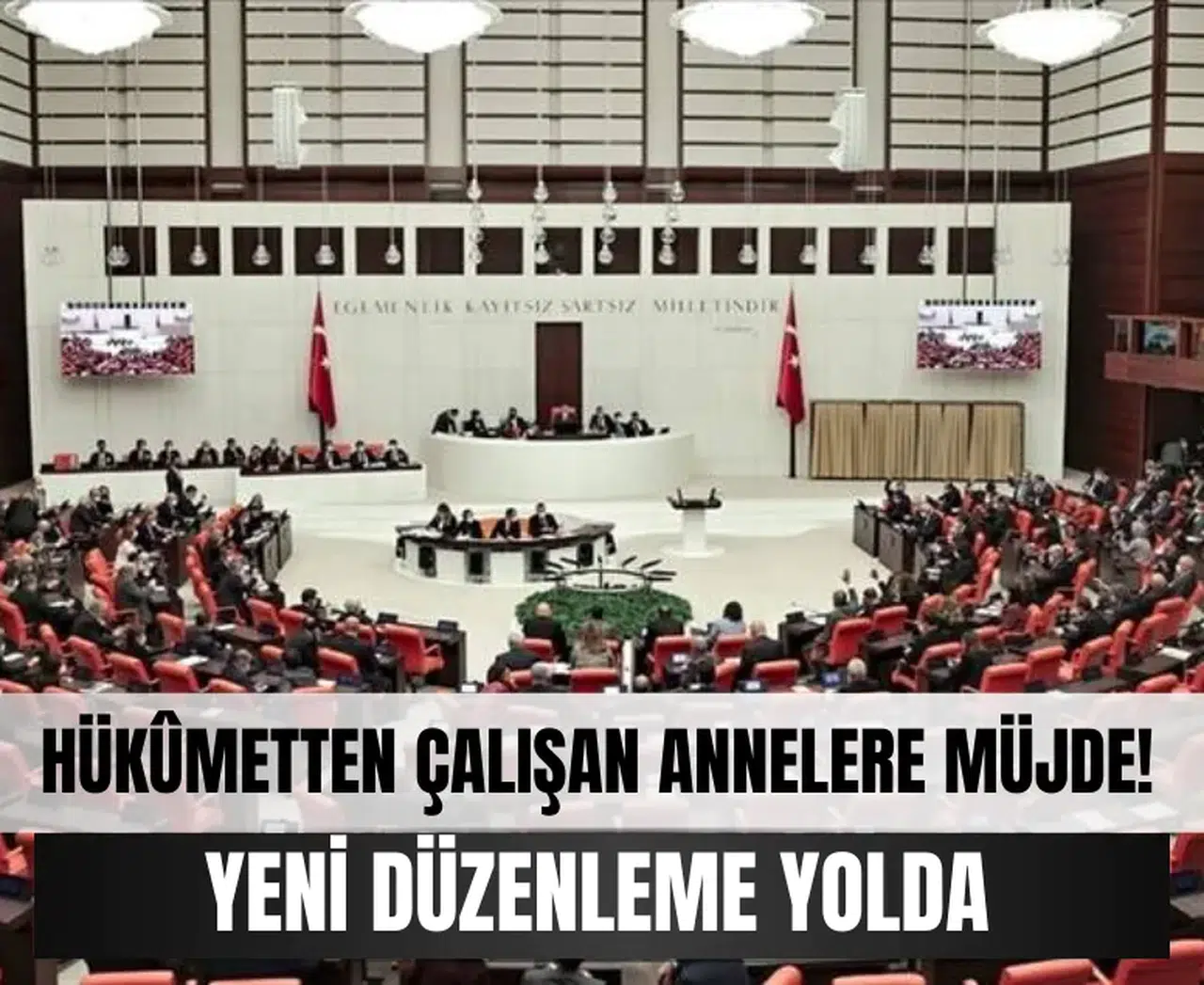 Hükûmetten çalışan annelere müjde! Yeni düzenleme yolda