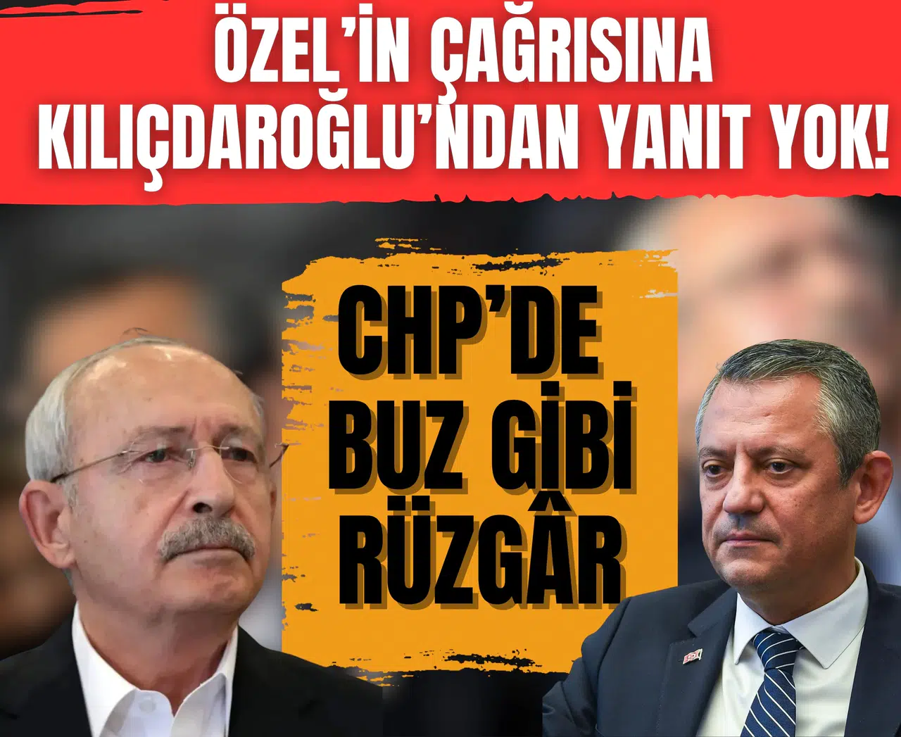 CHP’de buz gibi rüzgâr: Özel’in çağrısına Kılıçdaroğlu’ndan yanıt yok!