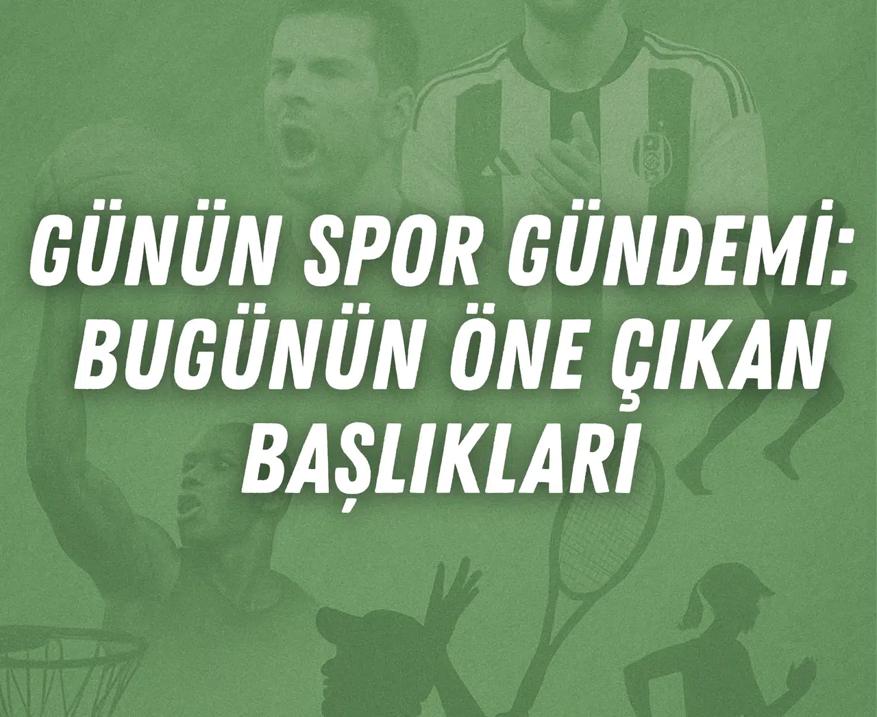 Günün spor gündemi, bugünün öne çıkan başlıkları: Trabzonspor’dan zorlu virajda 3 puan! Tekke’nin sözleri çok konuşulacak