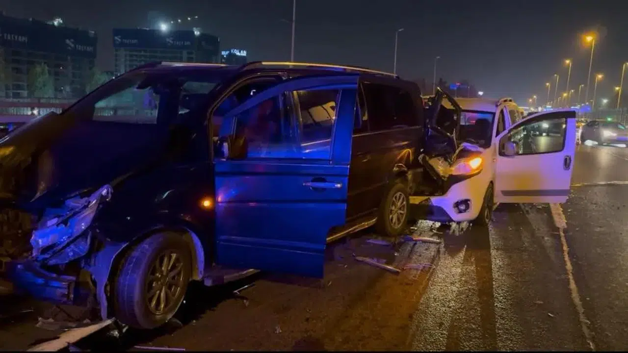 Kontrolden çıktı, dehşet saçtı: Şişli’de zincirleme kaza!