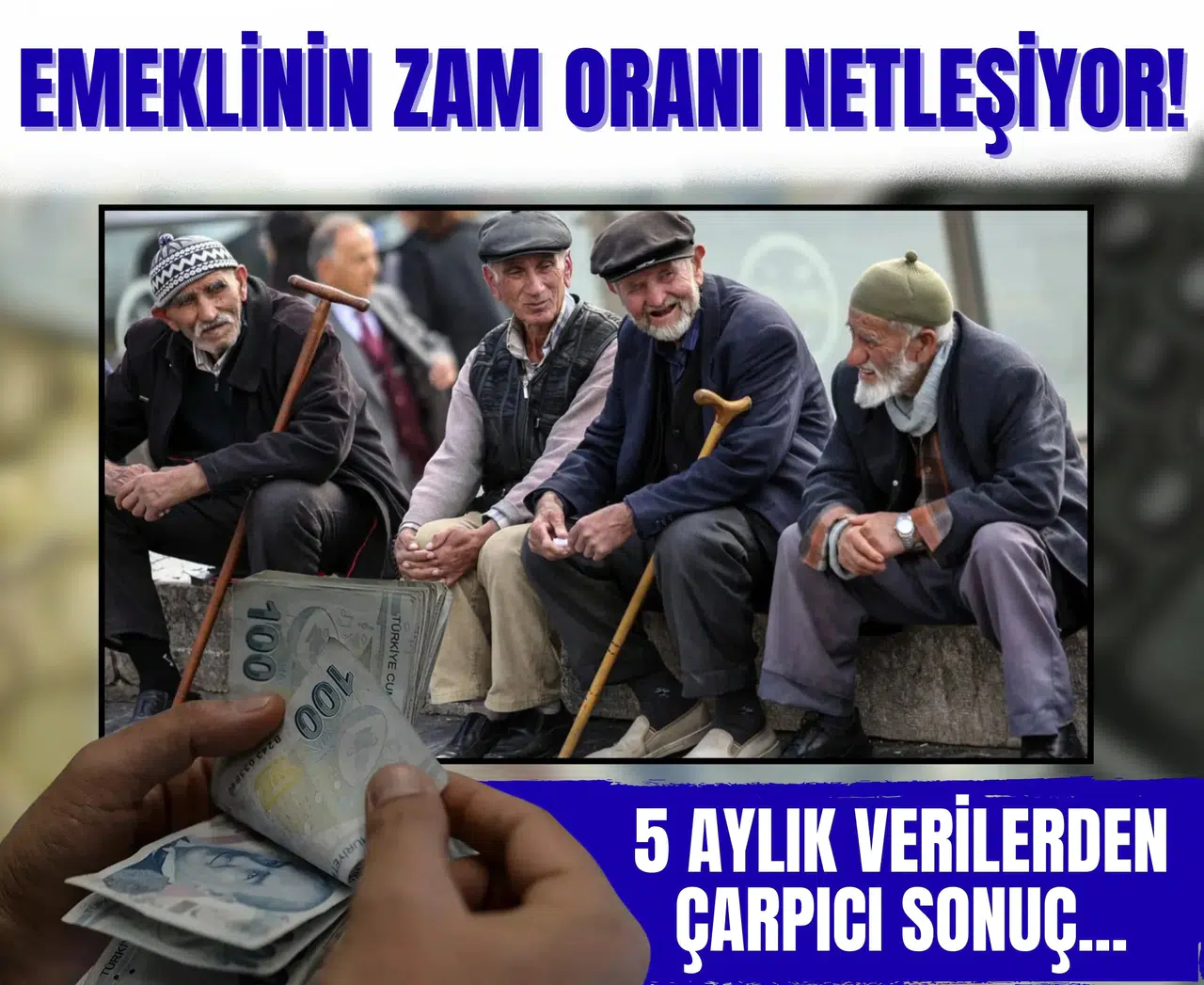 Emeklinin zam oranı netleşiyor! 5 aylık verilerden çarpıcı sonuç...