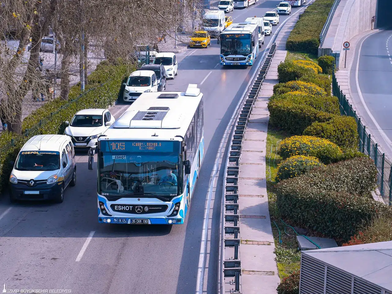 İzmir’de bazı İZTAŞIT hatlarında geçici güzergâh değişikliği olacak