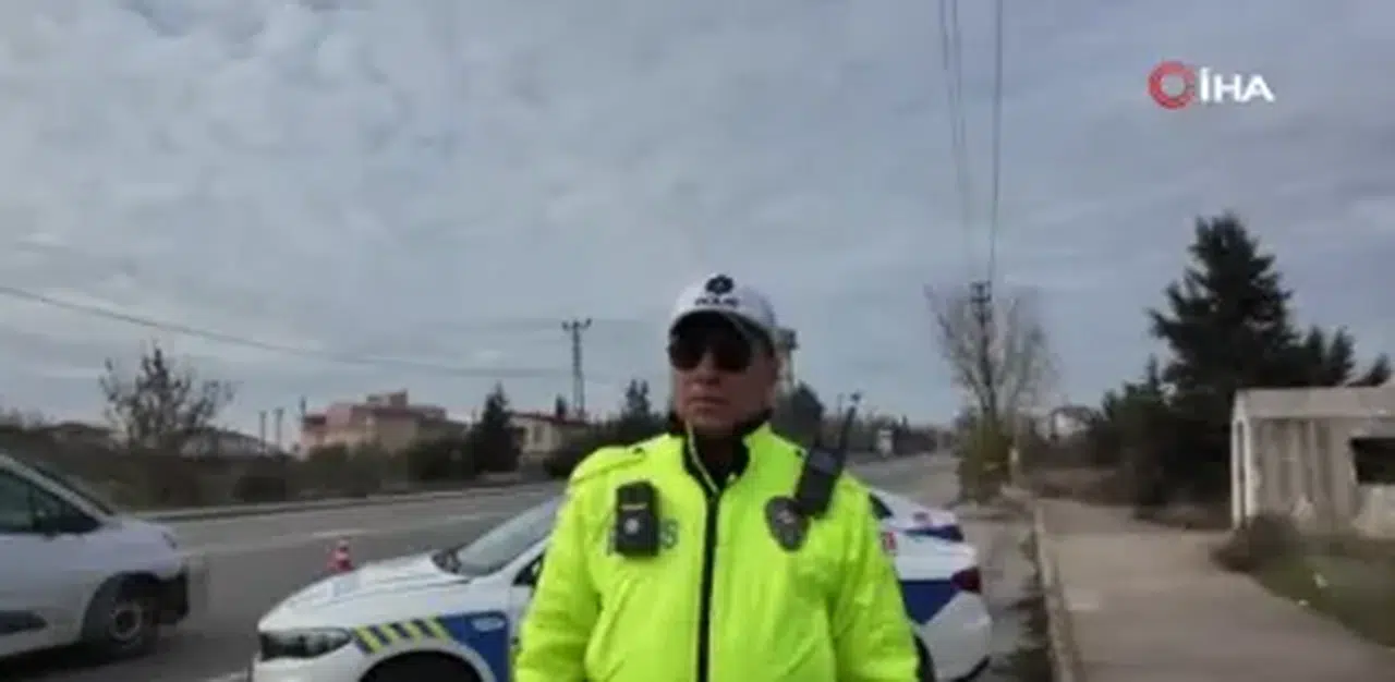 Kırklareli’nde trafikte yerli teknoloji: ASELSAN yaka kameraları sahada