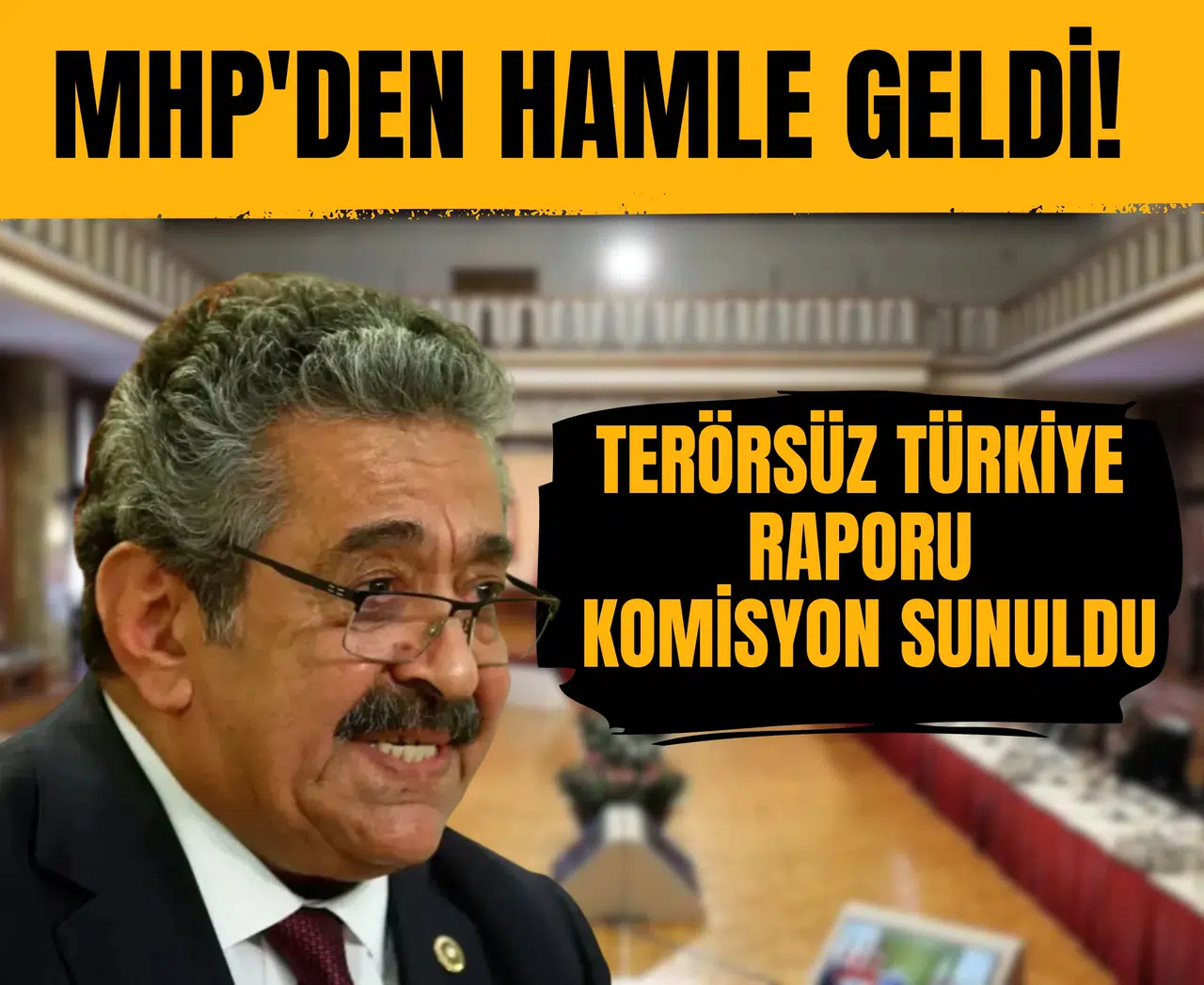MHP'den hamle geldi! Terörsüz Türkiye raporu komisyon sunuldu