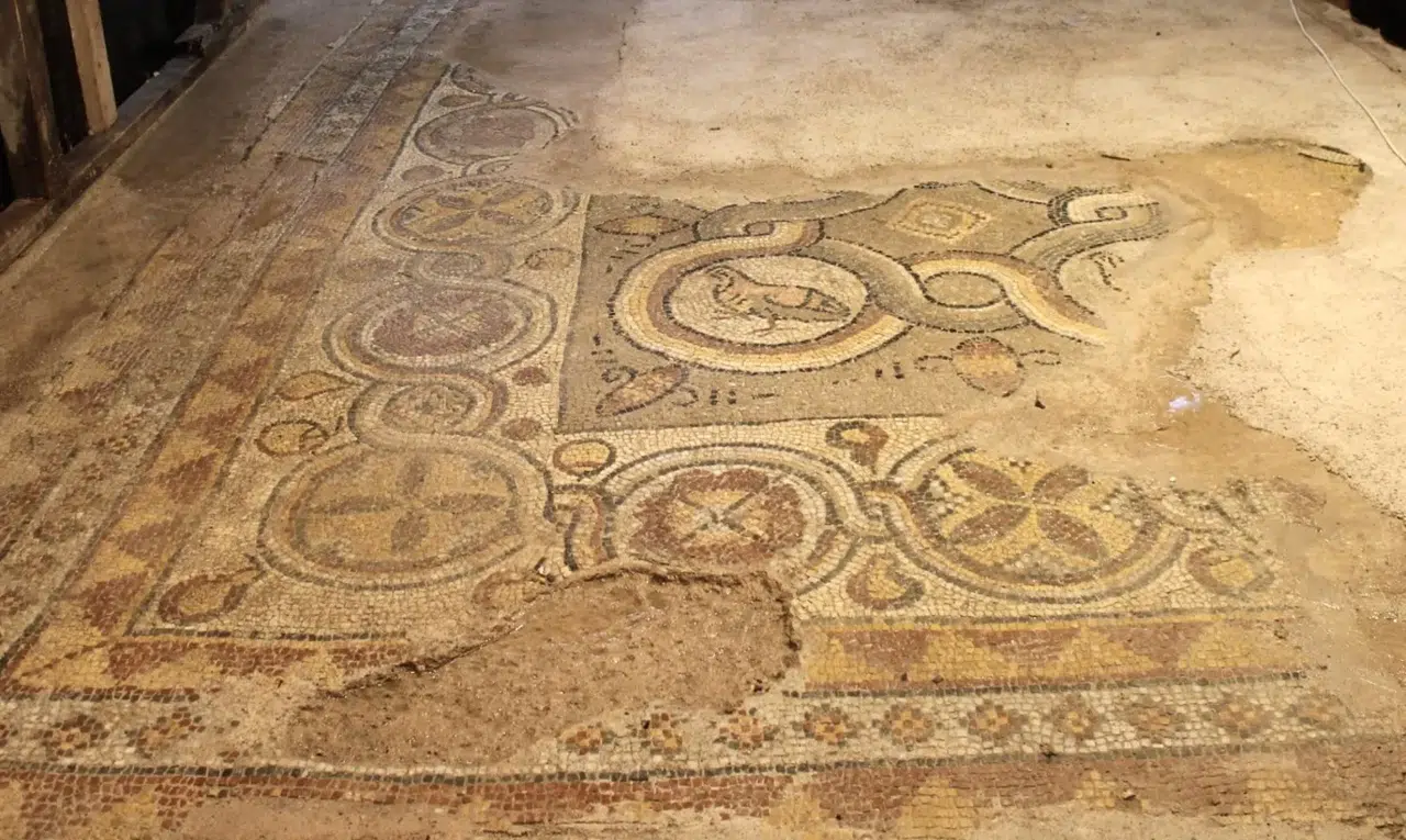 Yer altından tarih fışkırdı... Balatlar’daki mozaikler göz kamaştırdı