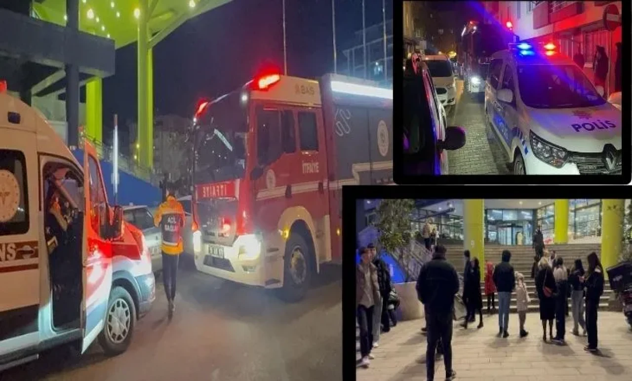 Mahalledeki gaz kokusu vatandaşları panikletti