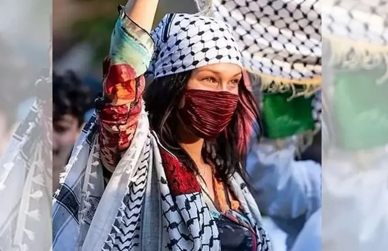 Bella Hadid'den Güçlü Mesaj! Filistin Her Zaman Filistinlilerin Olacaktır