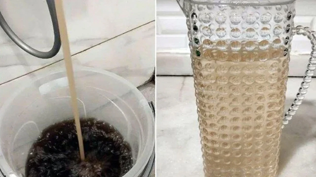 İstanbulluları isyan ettiren görüntü: Musluklardan çamur akıyor!