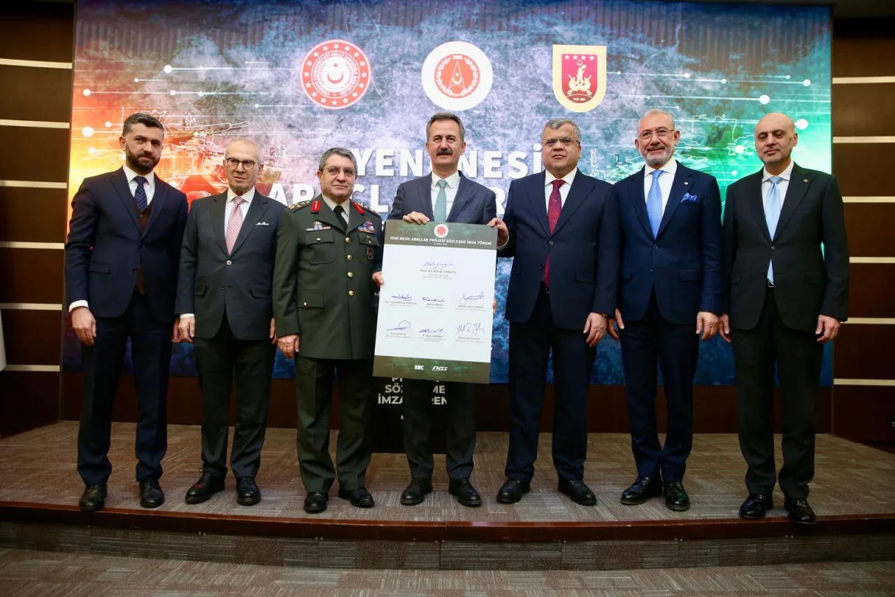 Yeni Nesil Araçlar Projesi sözleşmesi imzalandı