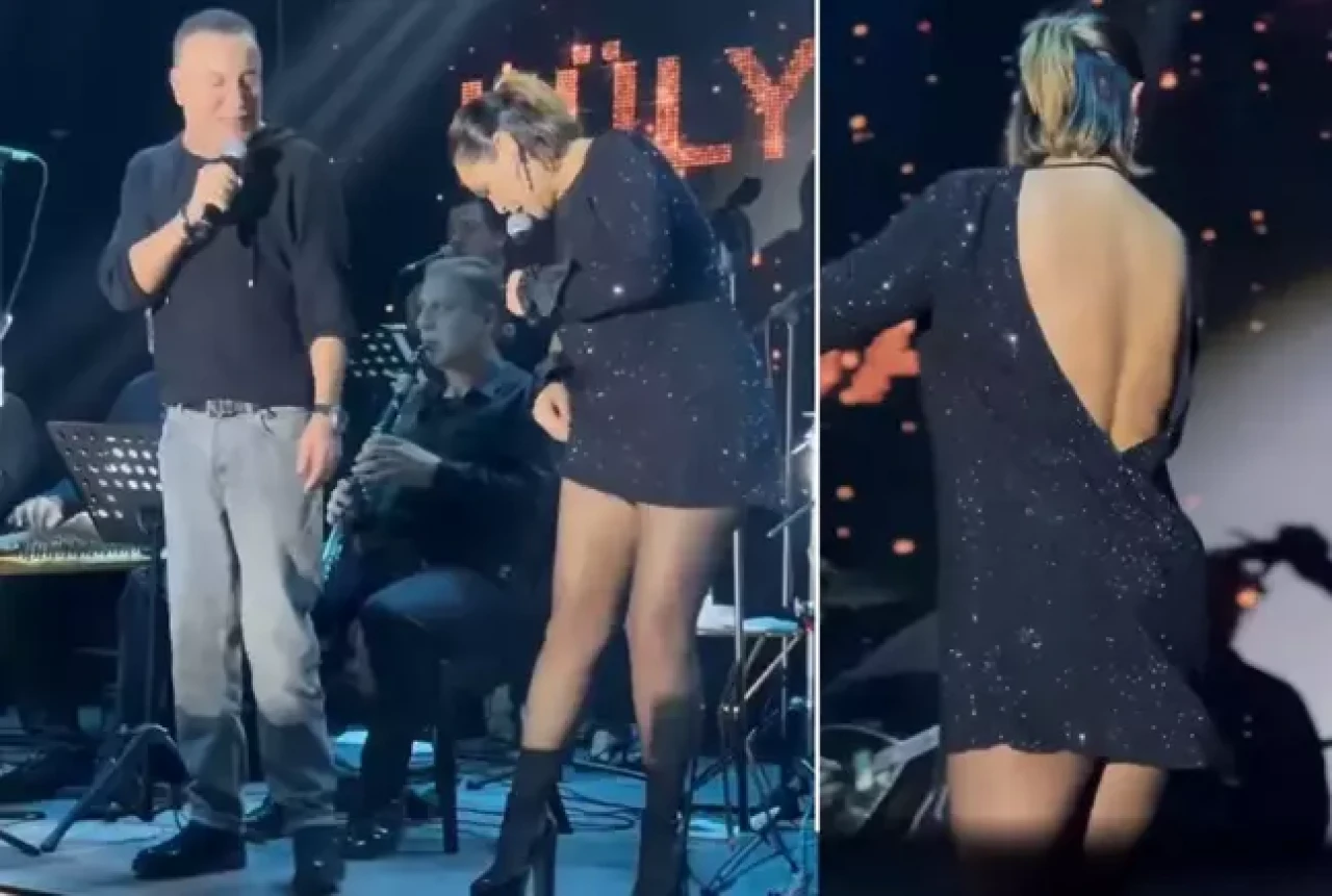 Hülya Avşar’dan Unutulmaz Gece! Sahneye Çıkıp Şov Yaptı, Süper Minisiyle Hayran Bıraktı!