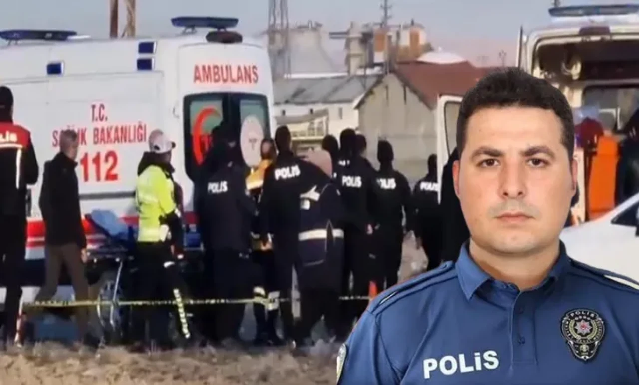 Devriye görevindeki ekiplere TIR çarptı 1 polis şehit oldu