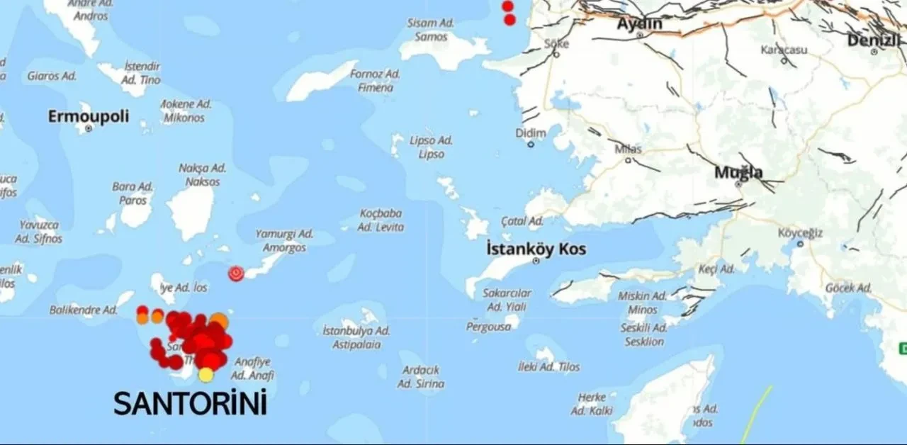 Ege Denizi’nde 400’ü Aşkın Deprem! Yunanistan Acil Durum İlan Etti