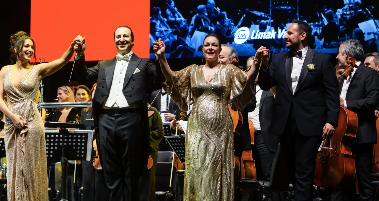 Limak Filarmoni Orkestrası yeni yıl konserinde unutulmaz anlar yaşattı