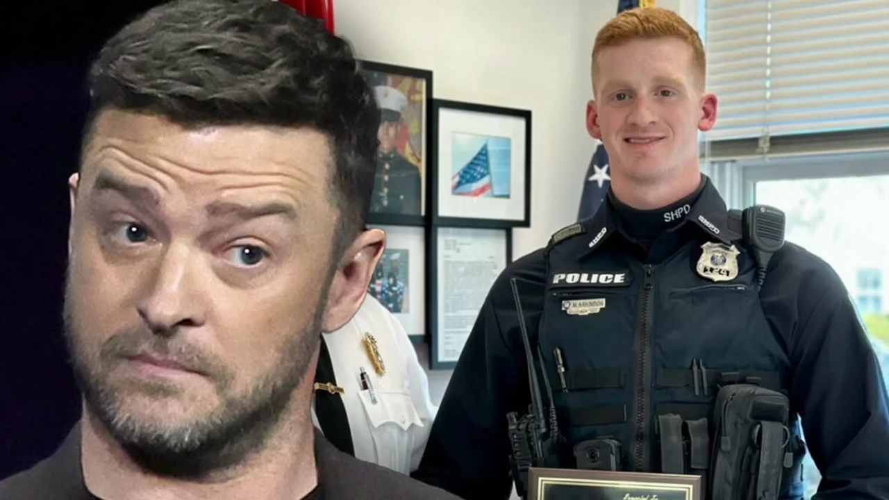 Justin Timberlake'e Acımayan Polis Memuru Arkinson,''Yılın Polisi'' Seçildi!