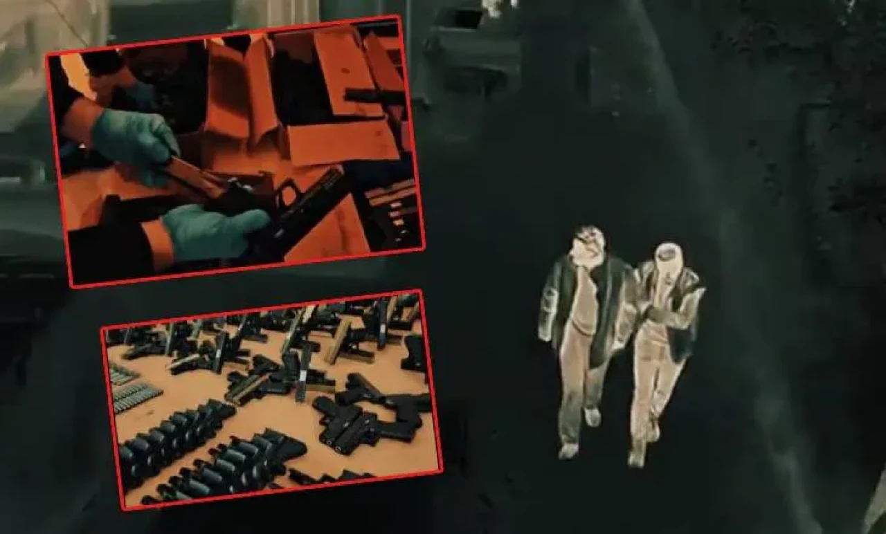 Nefes kesen baskın! Kaçak silah imalathanesi çökertildi