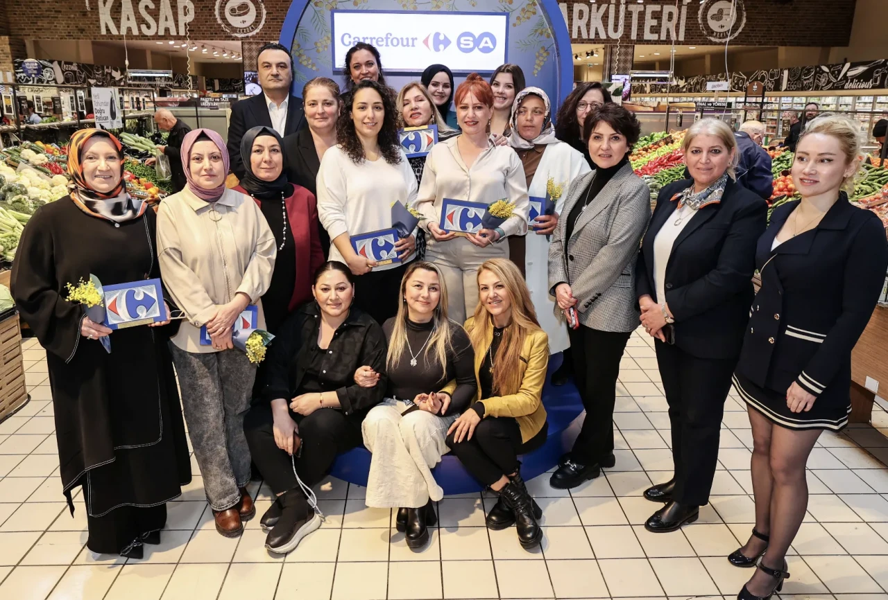CarrefourSA’dan Kadın Üreticilere Büyük Destek! Türkiye’nin Gücü Kadınların Elinde!
