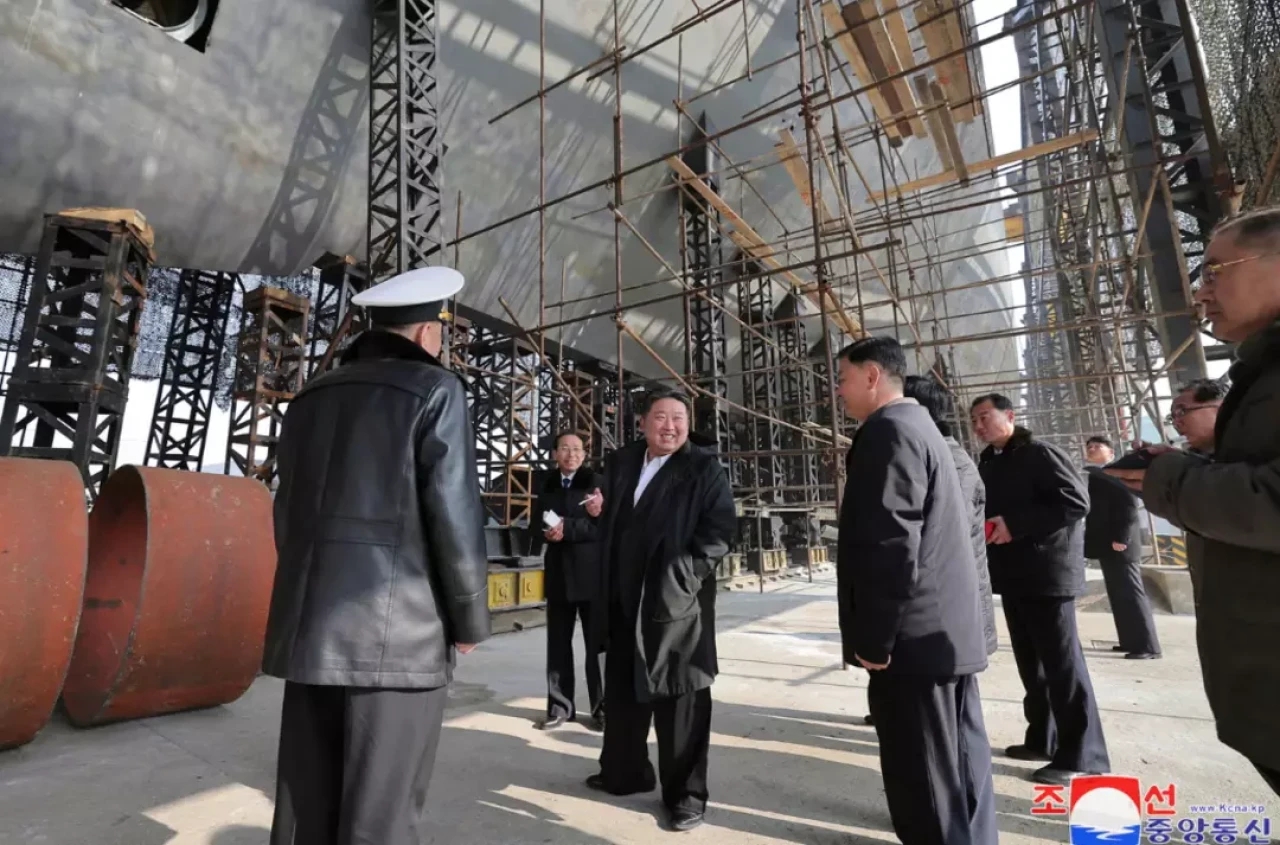 Kim Jong-un Yeni Oyuncağıyla Dünyaya Gözdağı Verdi! İşte, Kuzey Kore'nin Taktik Nükleer Saldırı Denizaltısı