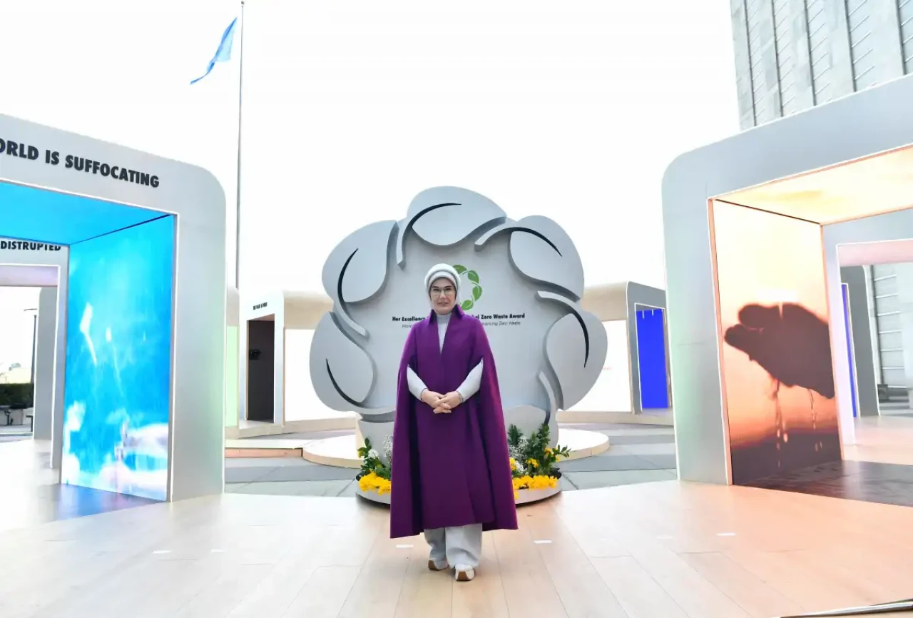 Emine Erdoğan: Dünyanın dengesini yeniden kurmak bizim elimizde!