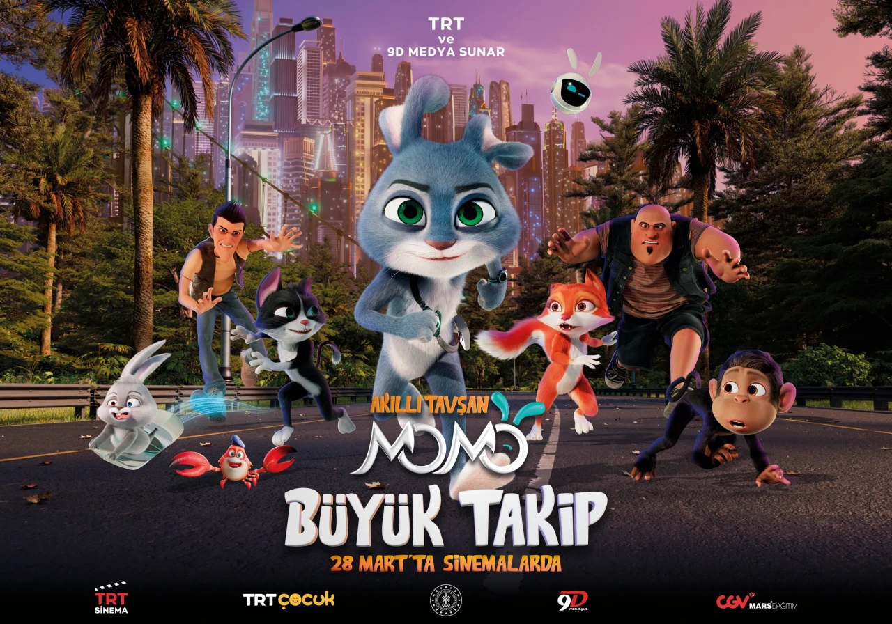 Akıllı Tavşan Momo’nun İlk Sinema Filmi Geliyor! Bu Macerayı Kaçırmayın!