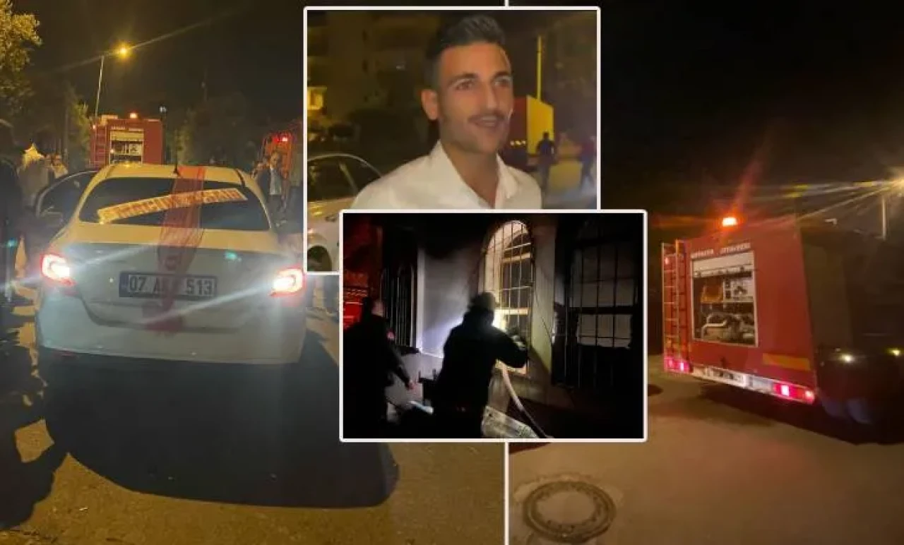 Düğün Günü Alev Alev! Gelin Arabasını Bıraktılar, Yangına Koştular