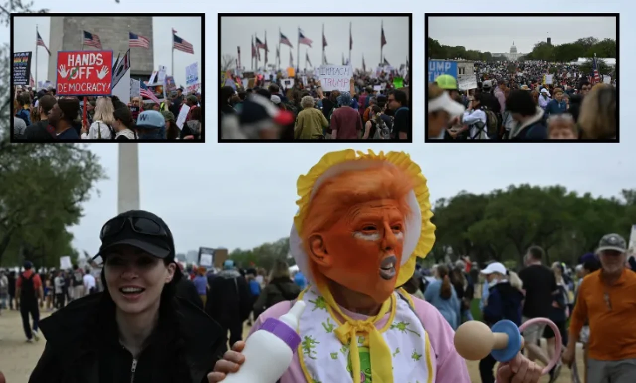 ABD karıştı: Trump ve Musk’a 50 eyalette 1200 protesto!