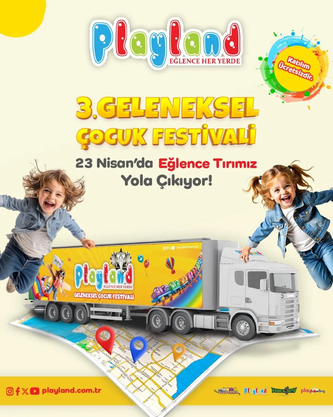 Yarım Milyon Çocuğun Yüzü Bu Tırla Gülecek: Umut Yolculuğu 23 Nisan’da Başlıyor!