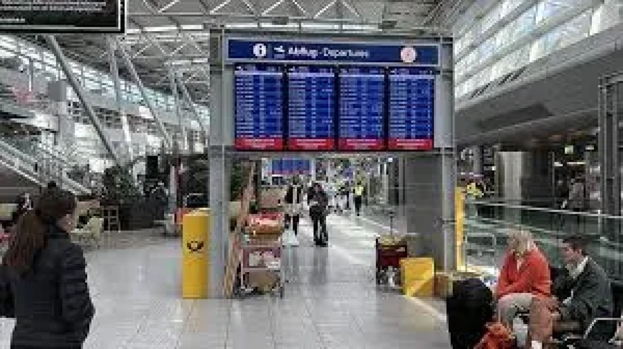 Almanya'da 13 Havalimanını Etkileyecek Bir Günlük İşçi Grevi Olacak