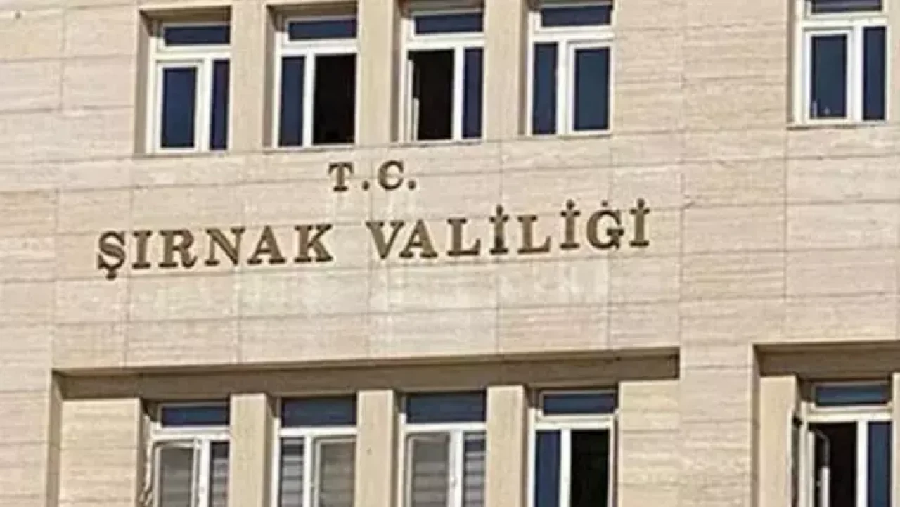 Şırnak Valiliği duyurdu: 14 bölgeye girişler yasaklandı!