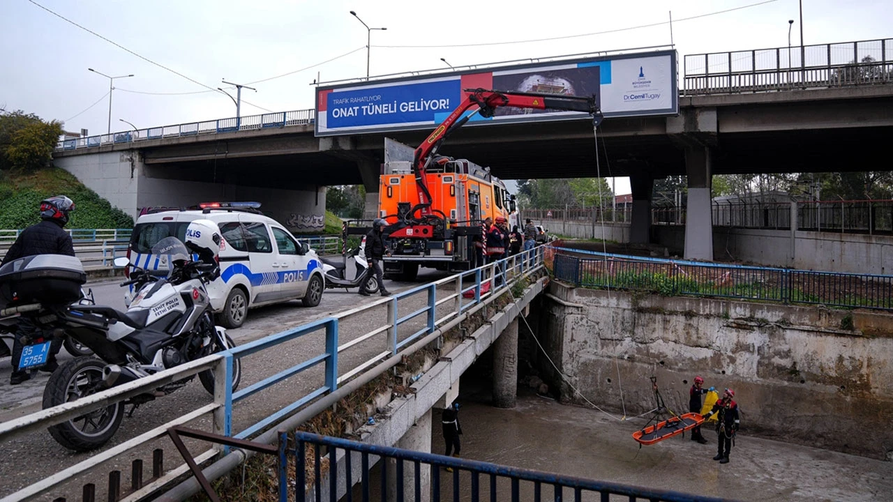 Konak’ta Dere İçinde Erkek Cesedi Bulundu! Polis Harekete Geçti