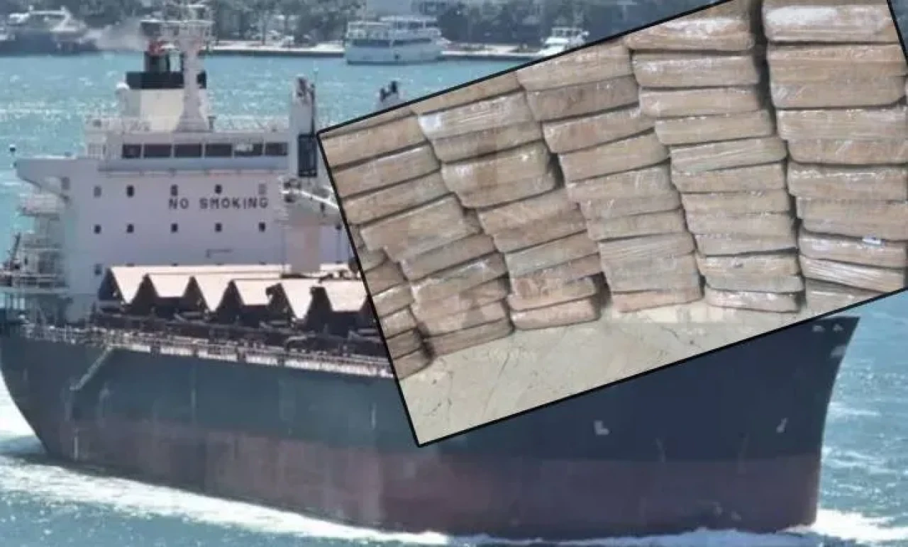 2 Tonluk Zehir Yüklü Gemide Uluslararası Uyuşturucu Ağı Çöktü