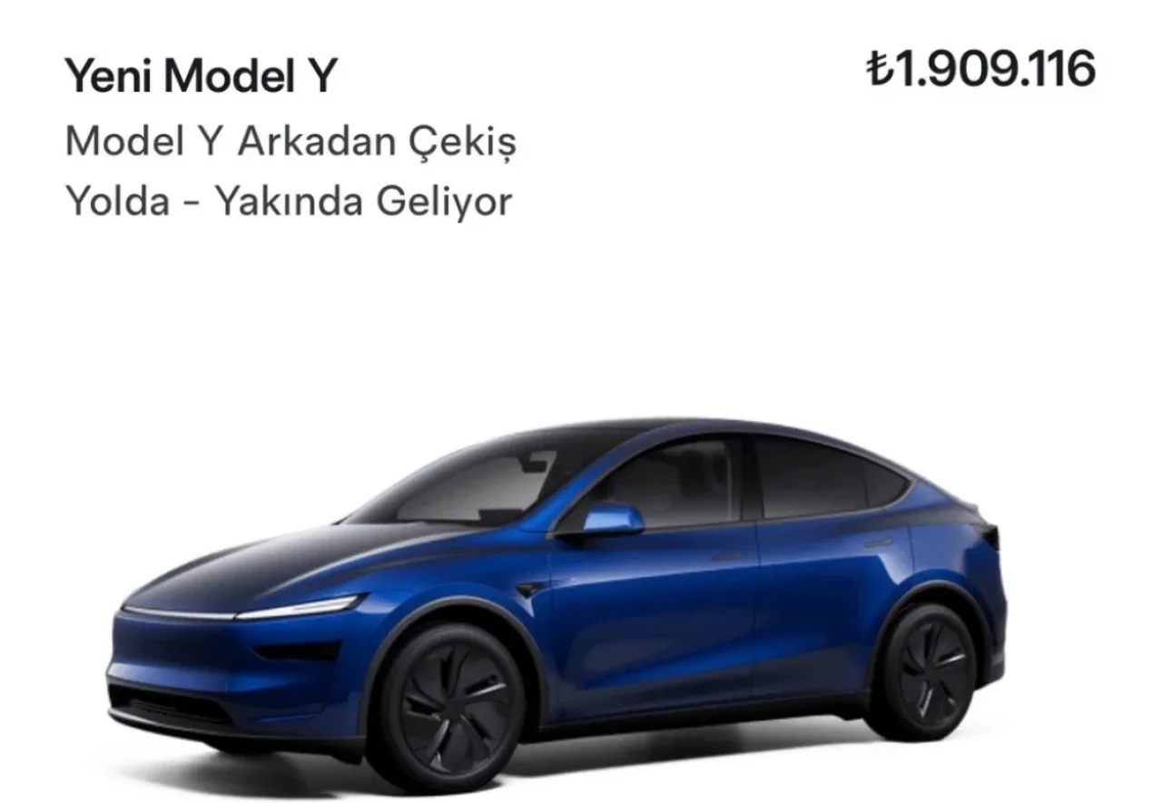 Tesla Türkiye'den Sürpriz Hamle: Yüzde 10 ÖTV'li Yeni Tesla Model Y SR Satışta!