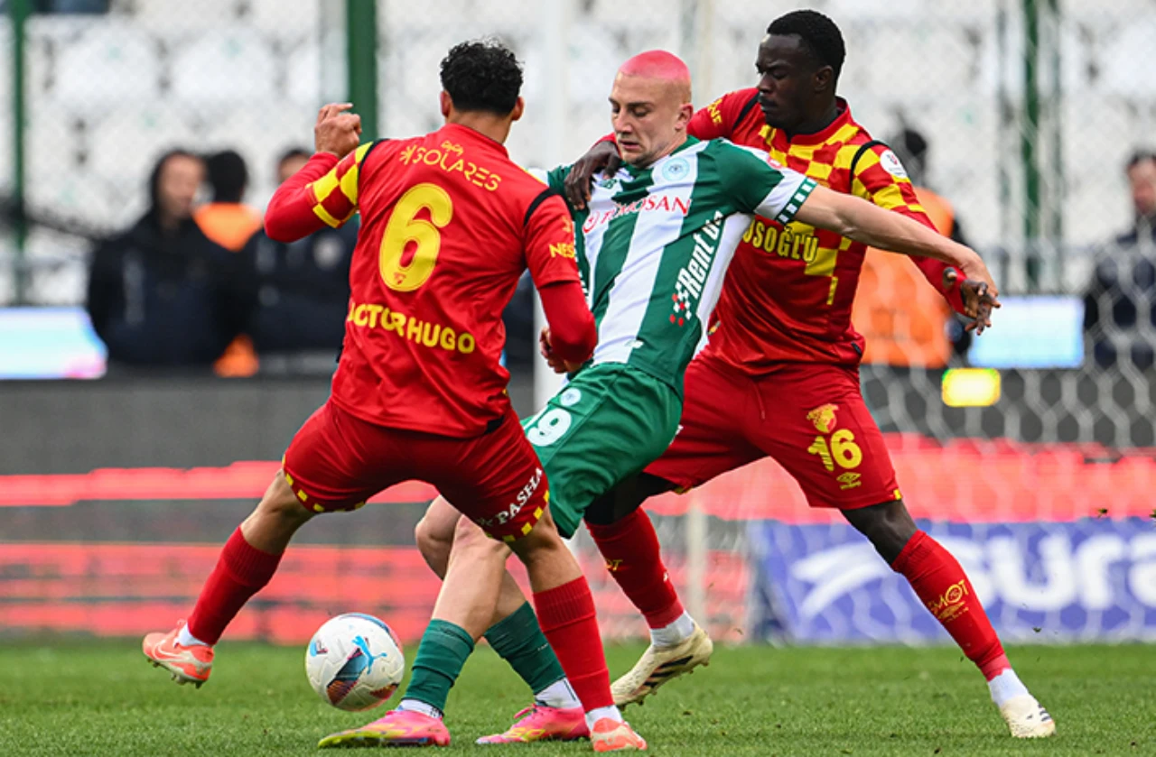 Göztepe Galibiyet Hasretini 10 Maça Çıkarttı! Konyaspor Evinde Göztepe'yi Mağlup Ederek 3 Puanı Aldı